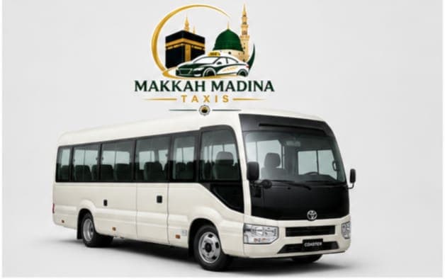 Toyota Coaster — Umrah taxi hire